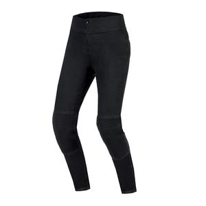 Dame motorcykelleggings Ozone Chica sort