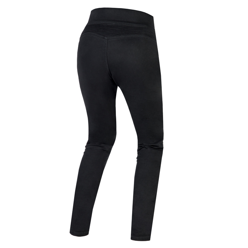 Dame motorcykelleggings Ozone Chica sort