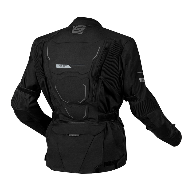 Ozone Sahara sort motorcykeljakke