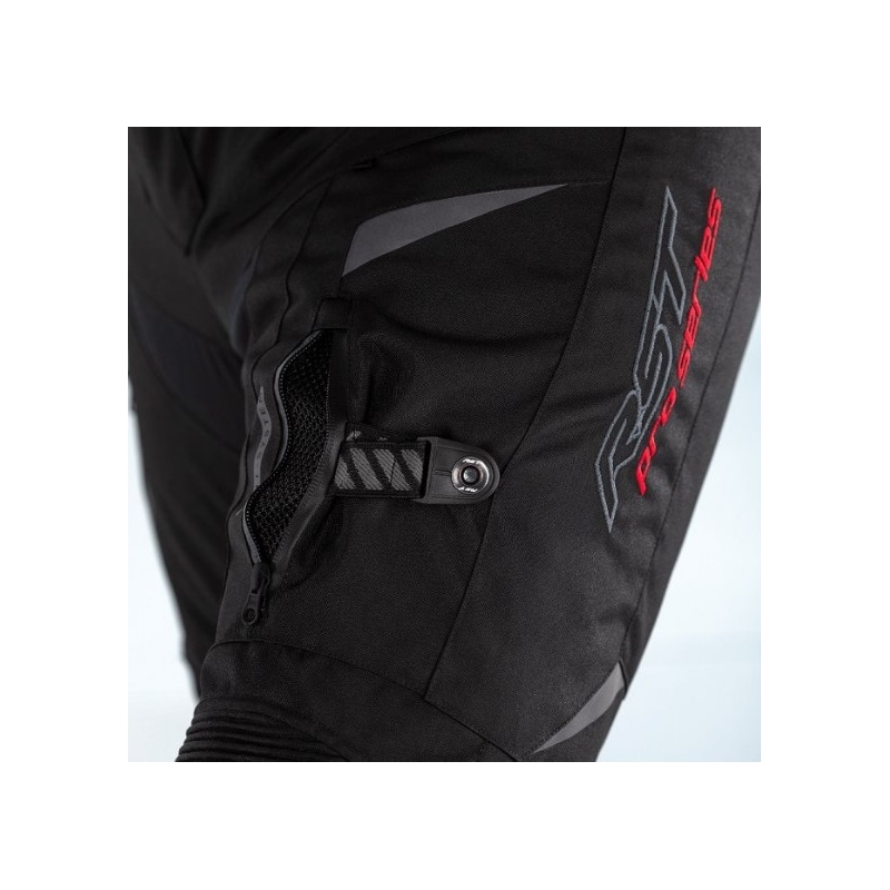 RST Pro Series Paragon 6 CE sorte motorcykelbukser udsalg