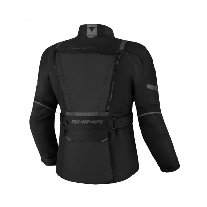 Motorcykeljakke Shima Hero 2.0 sort
