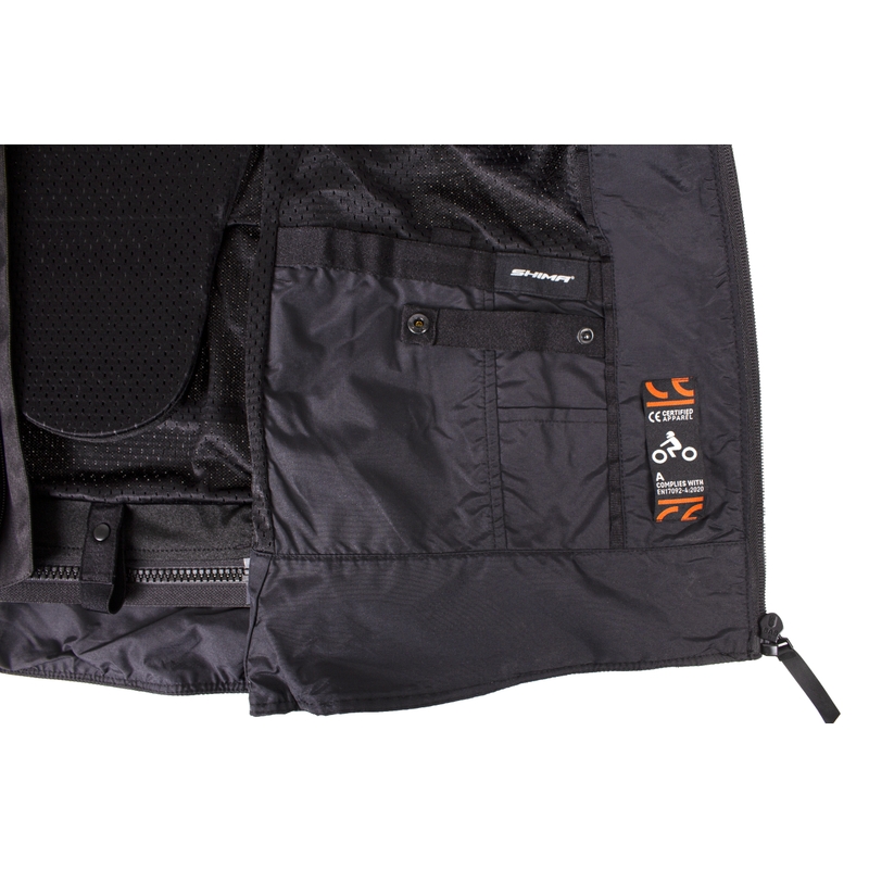 Shima Openair motorcykeljakke sort