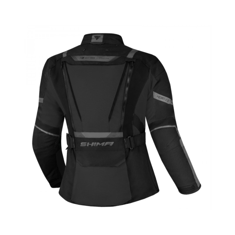Shima Hero 2.0 motorcykeljakke til kvinder, sort