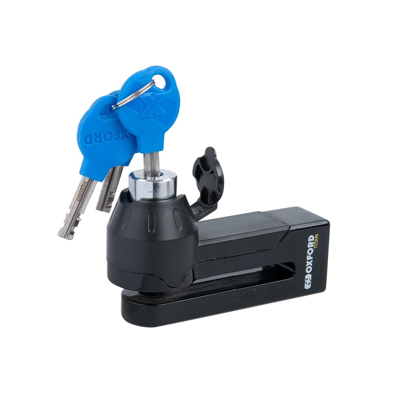 Skivebremselås Oxford Titan sort