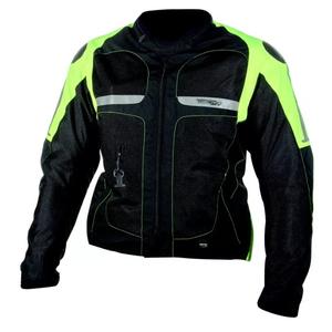 Airbag-jakke HELITE Vented sort-fluogul