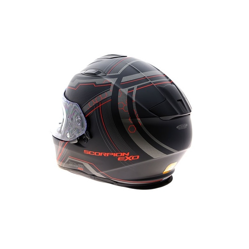 Integrální přilba na motorku Scorpion EXO-510 Air Sync černá matná-červená výprodej