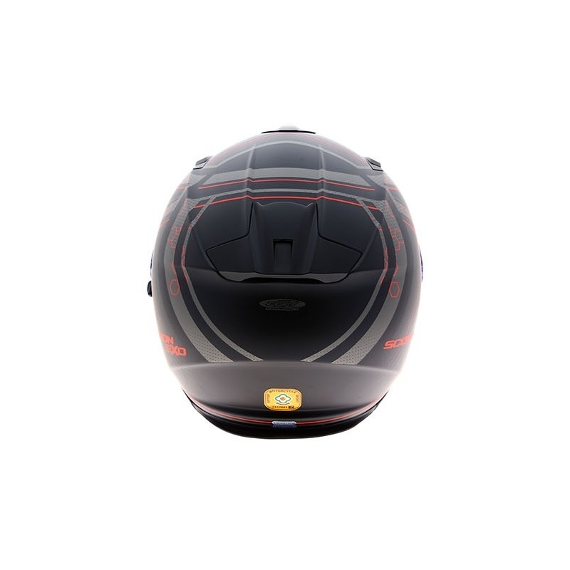 Integrální přilba na motorku Scorpion EXO-510 Air Sync černá matná-červená výprodej