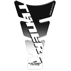 Brændstoftankdæksel Print - Spirit Tenere sort udsalg