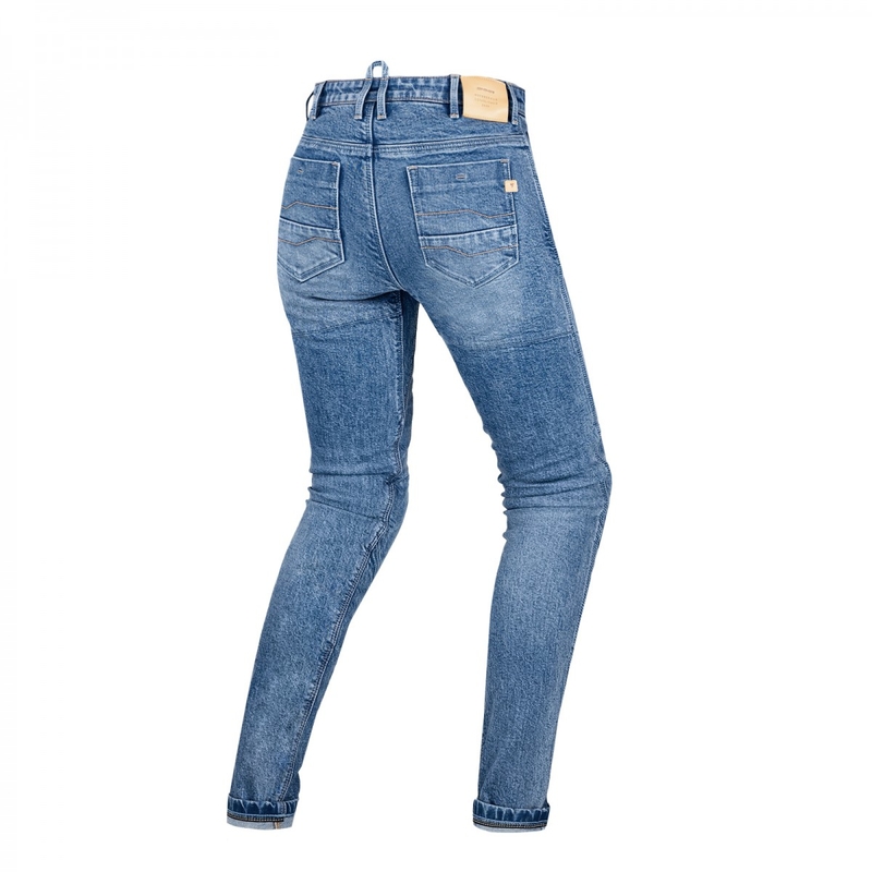 Shima Devon blue extended jeans til kvinder til motorcykel