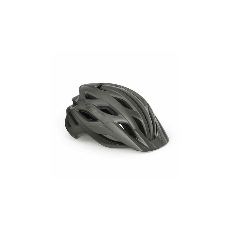 Cykelhjelm MET Veleno titanium metallic udsalg