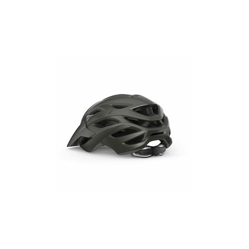 Cykelhjelm MET Veleno titanium metallic udsalg
