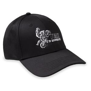 YEAH I'm Wheelie'n! sort kasket udsalg