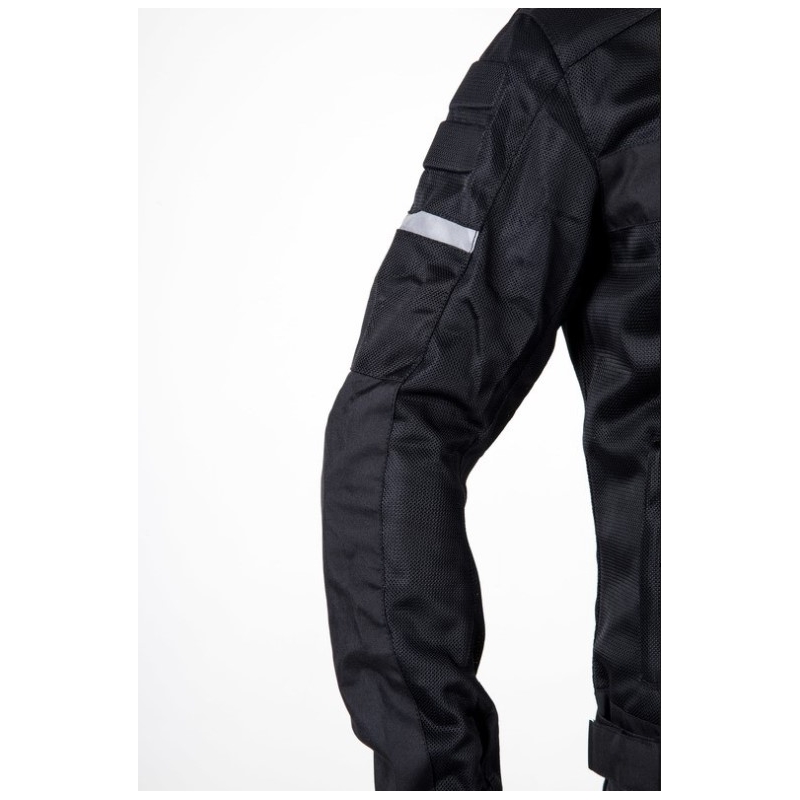 Ozone Dart sort motorcykeljakke