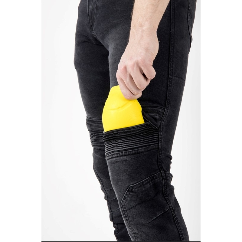 Ozone Hornet II sorte motorcykeljeans