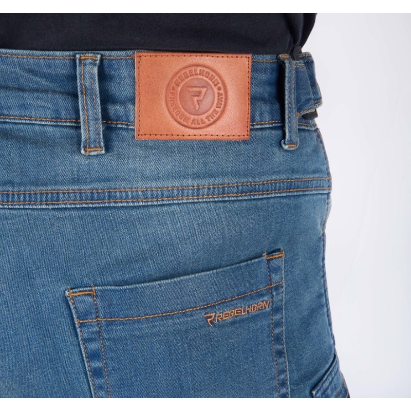 Rebelhorn Urban III motorcykeljeans, blå
