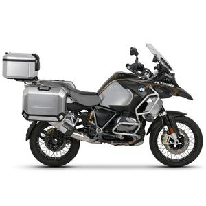 Kompletní sada hliníkových kufrů SHAD TERRA, 37L topcase   36L/47L boční kufry, včetně montážní sady a plotny SHAD R 1200 GS Adventure/ R 1250 GS Adventure