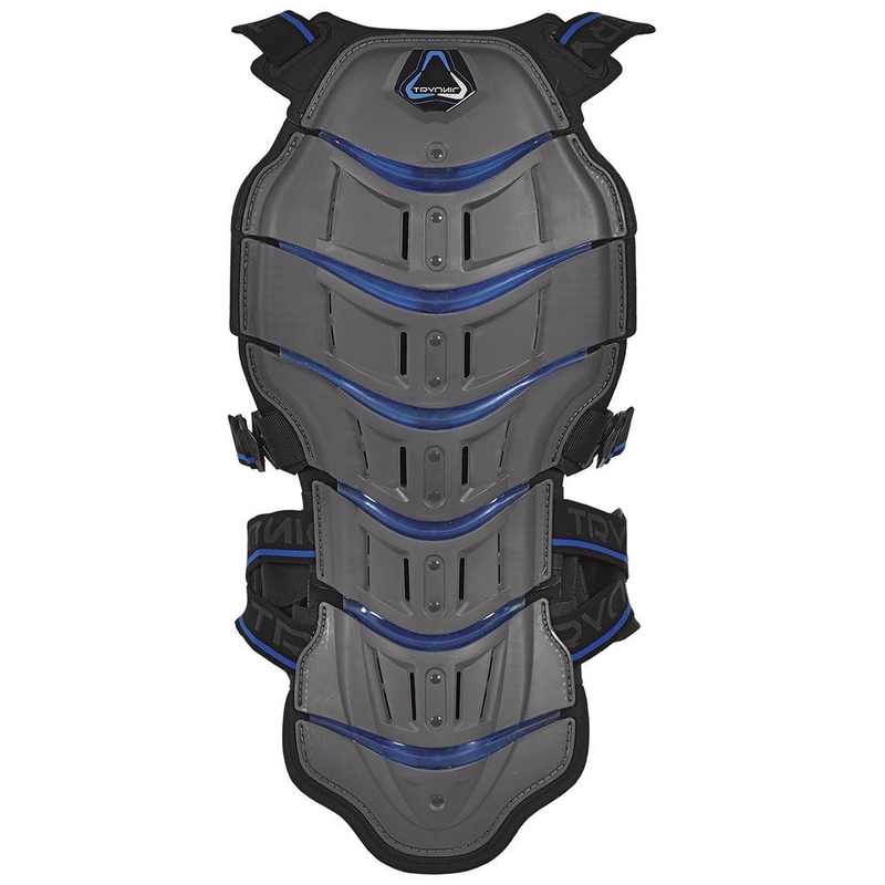 Páteřový chránič, chránič zad Tryonic 3.7 šedo/modrý výprodej