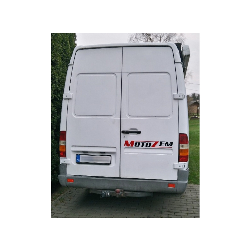 MotoZem logo klistermærke sort