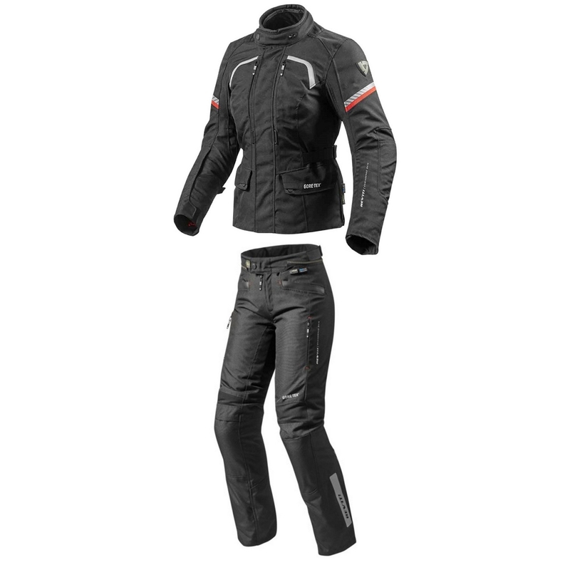 Revit Neptune GTX motorcykeloverall til kvinder Sort udsalg