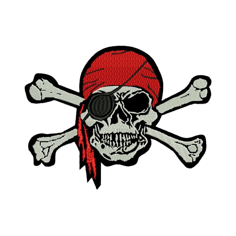 Patch Pirat - stor