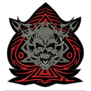 Patch Pik rød