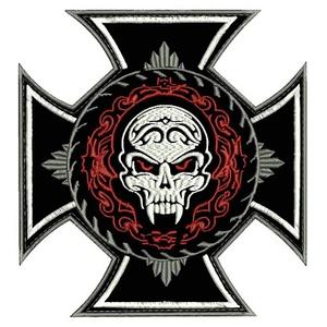 Patch Cross med ornament