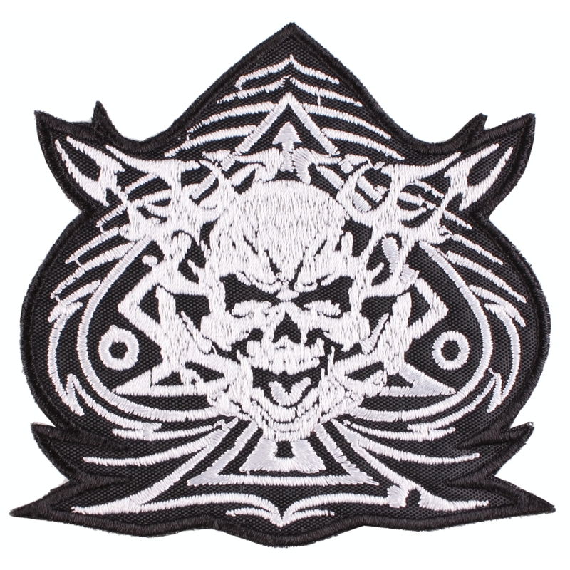 Patch Pik hvid udsalg