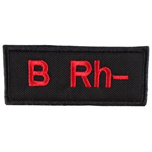Plaster med blodtype B Rh-
