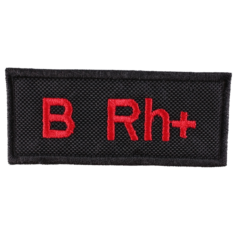 Plaster med blodgruppe B Rh+