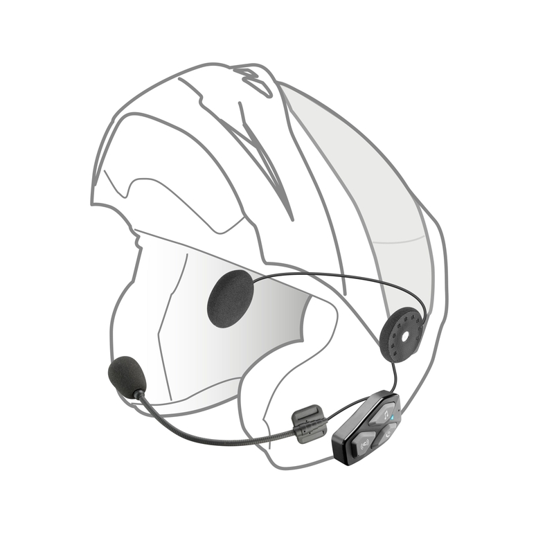 Bluetooth-headset Interphone U-COM3 Single Pack