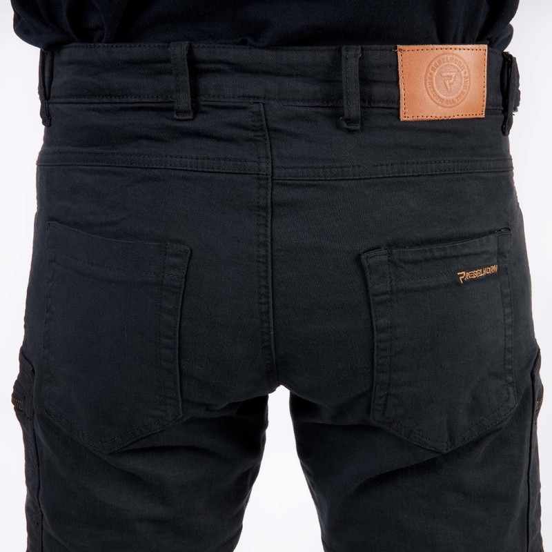 Rebelhorn Urban III sorte motorcykeljeans