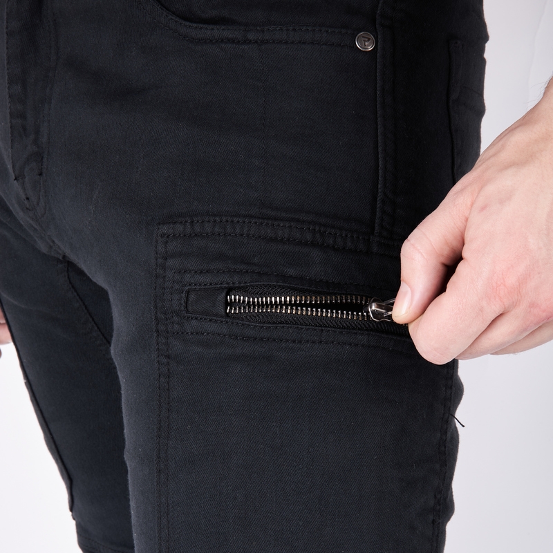 Rebelhorn Urban III sorte motorcykeljeans
