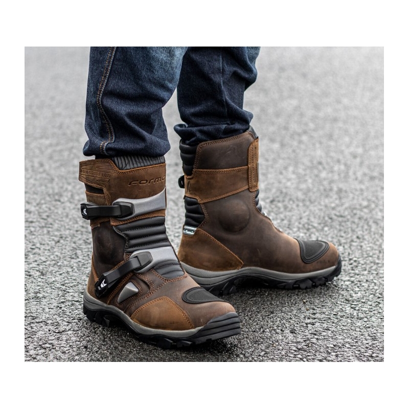 Moto-sko Forma Adventure Low WP brun