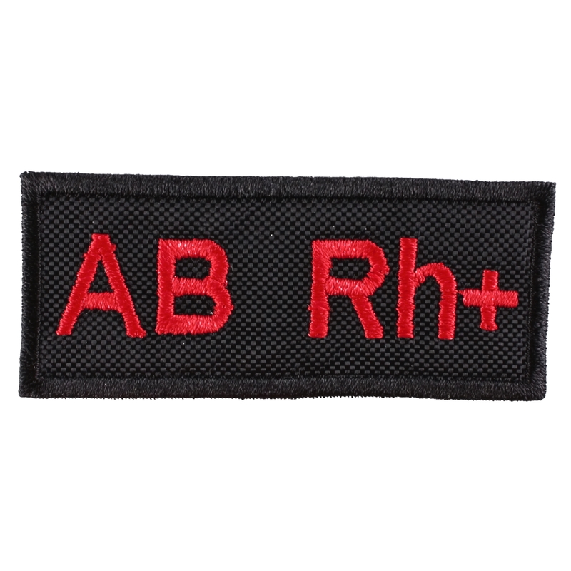 Plaster med blodtype AB Rh+