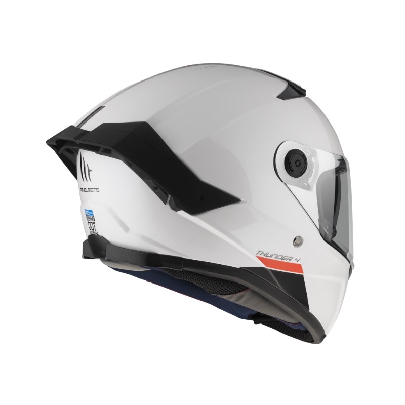 Integralhjelm MT FF118SV Thunder 4 SV perlehvid