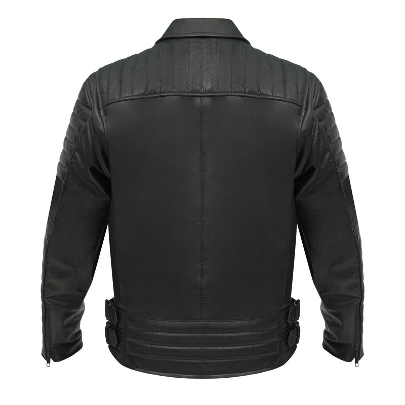Motorcykeljakke BROGER Ohio sort udsalg