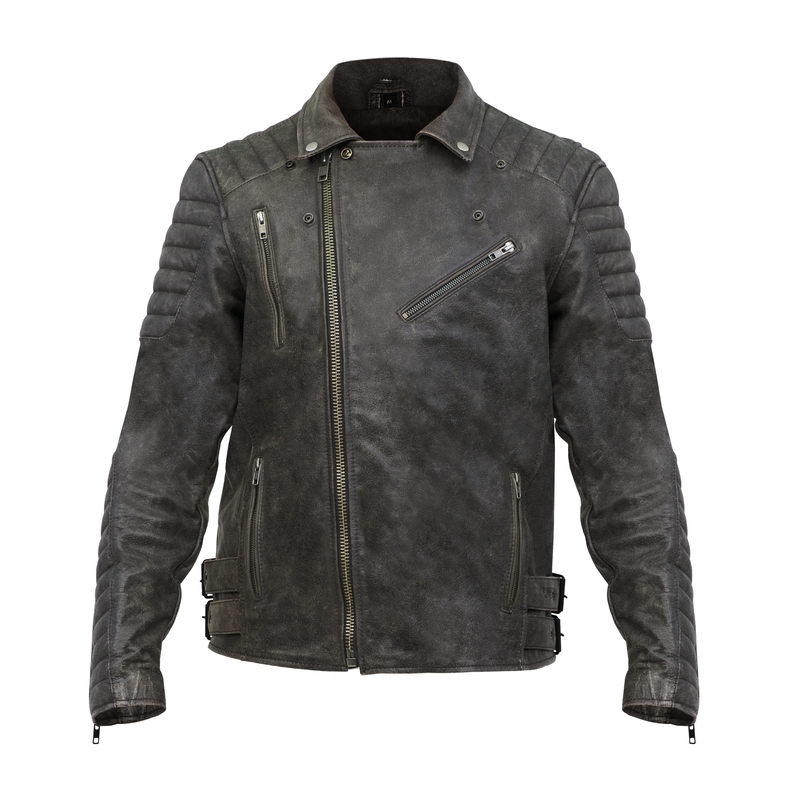 BROGER Ohio Vintage brun motorcykeljakke udsalg