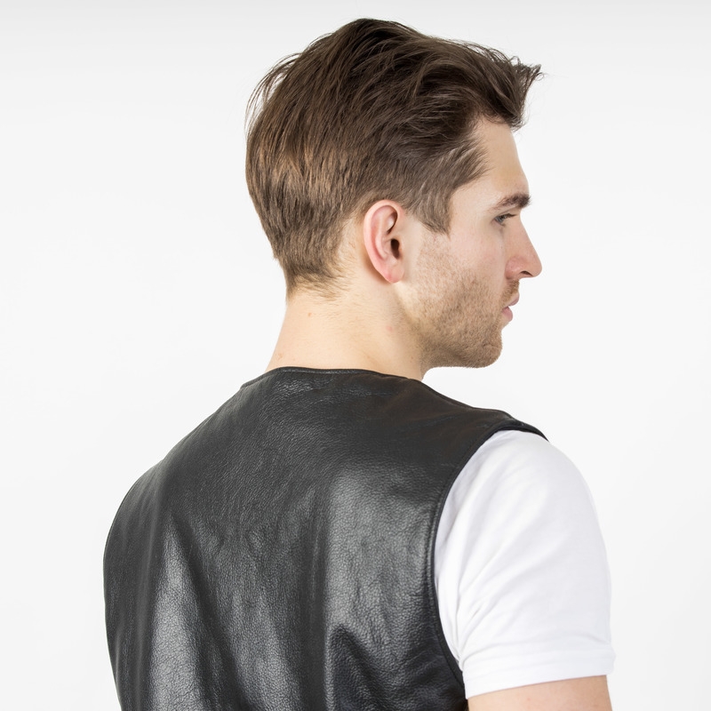 Ozone Rino motorcykelvest sort