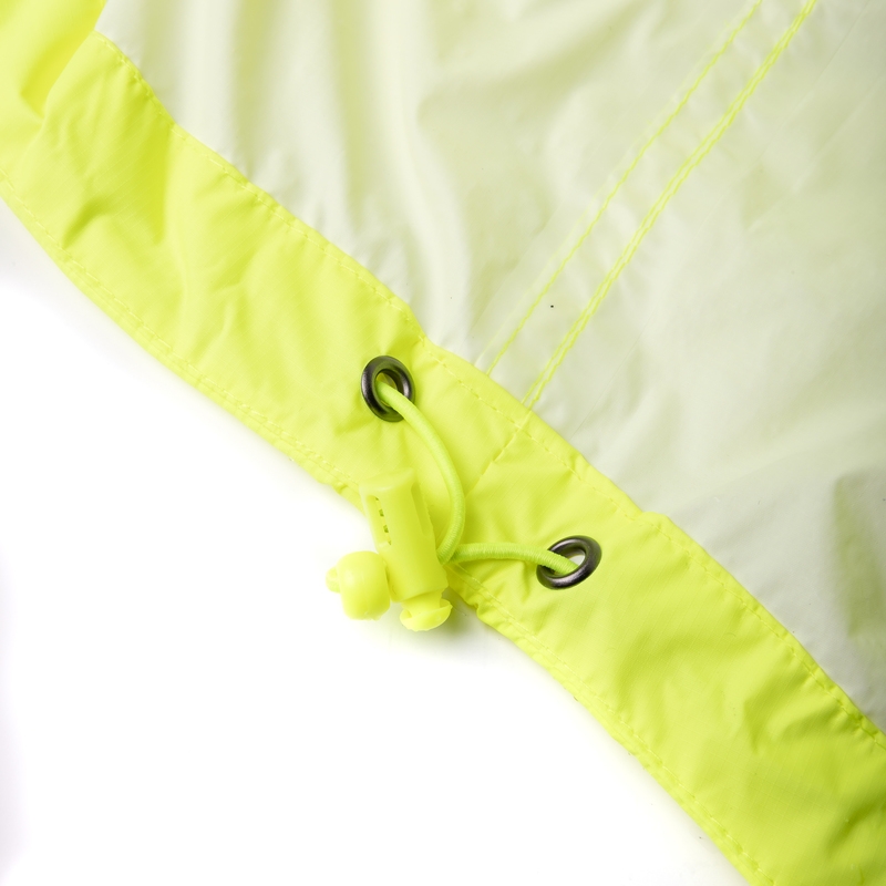 Rebelhorn Ocean fluo gul regnjakke