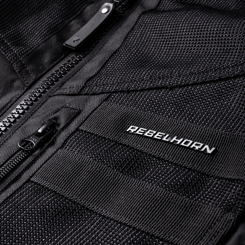 Rebelhorn Scandal II motorcykeljakke, sort