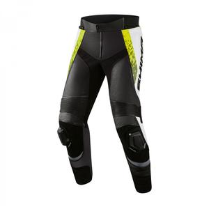 Shima STR 2.0 sort-hvid-fluogule motorcykelbukser