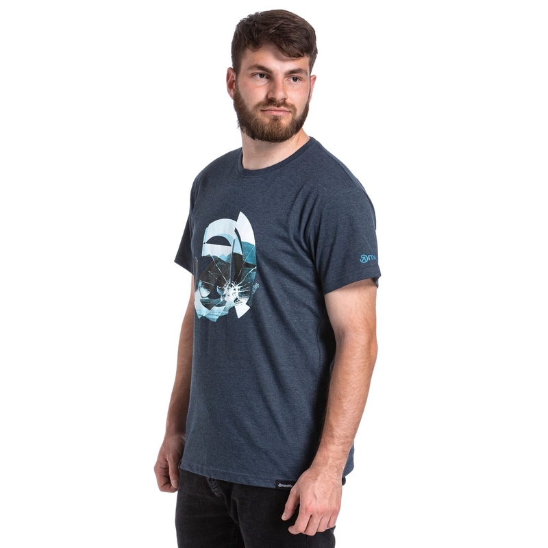 T-shirt Meatfly Glazy mørkeblå udsalg