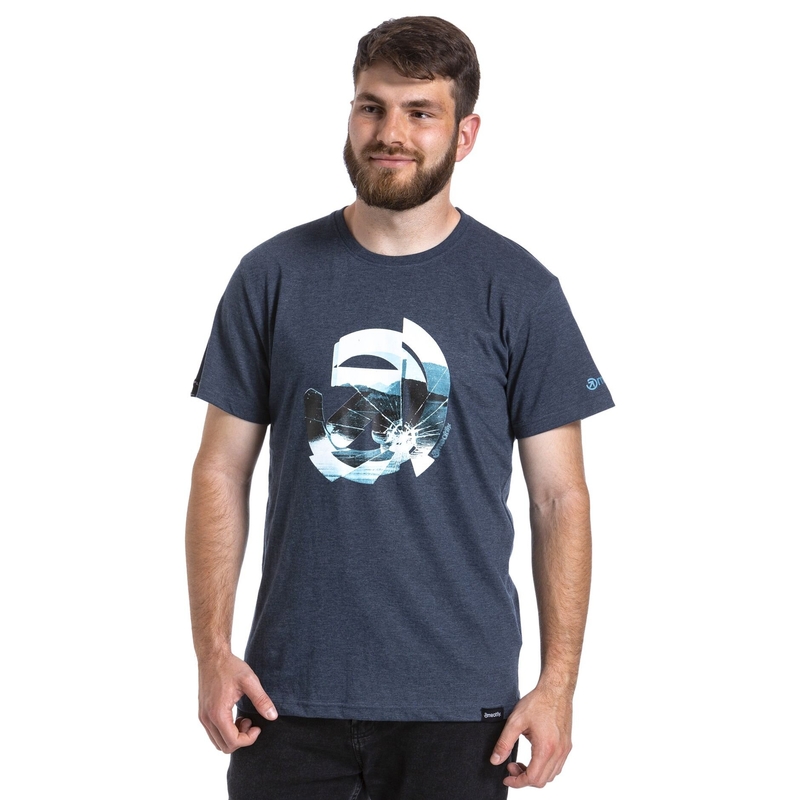 T-shirt Meatfly Glazy mørkeblå udsalg