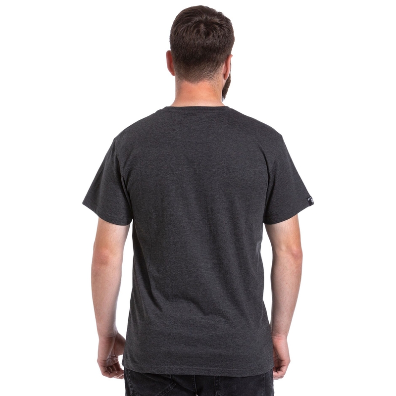T-shirt Meatfly Mounty grå udsalg