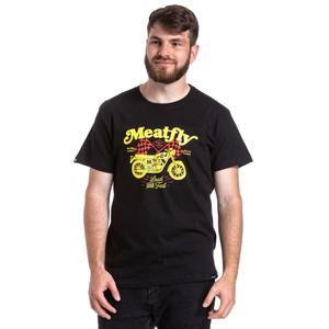T-shirt Meatfly Loud And Fast sort udsalg