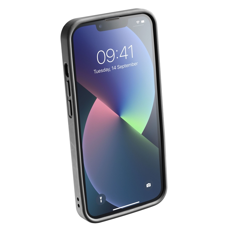 Beskyttelsescover Interphone QUIKLOX til Apple iPhone 13 sort