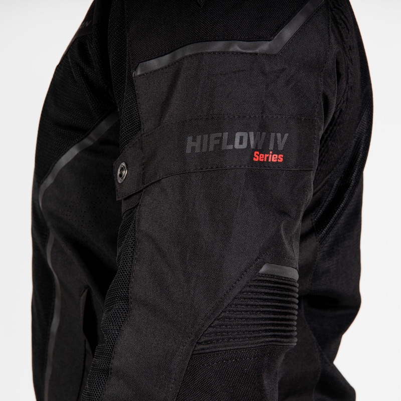 Rebelhorn Hiflow IV motorcykeljakke sort udsalg