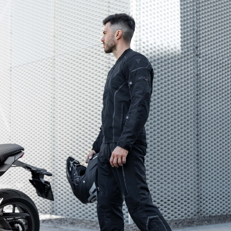 Rebelhorn Hiflow IV motorcykeljakke sort udsalg