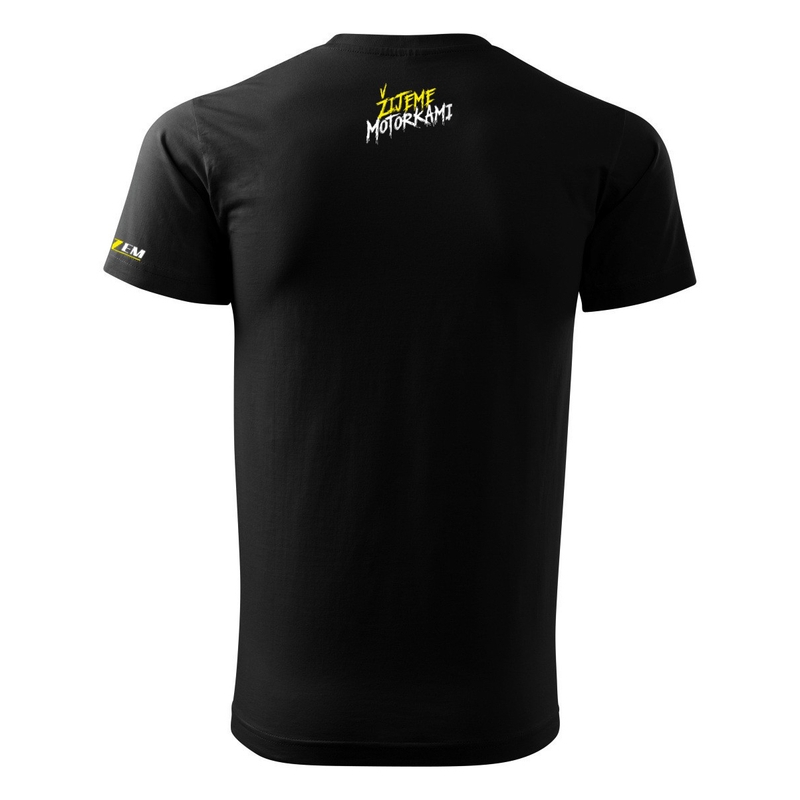 Herre T-shirt MotoZem - Vi lever af motorcykler