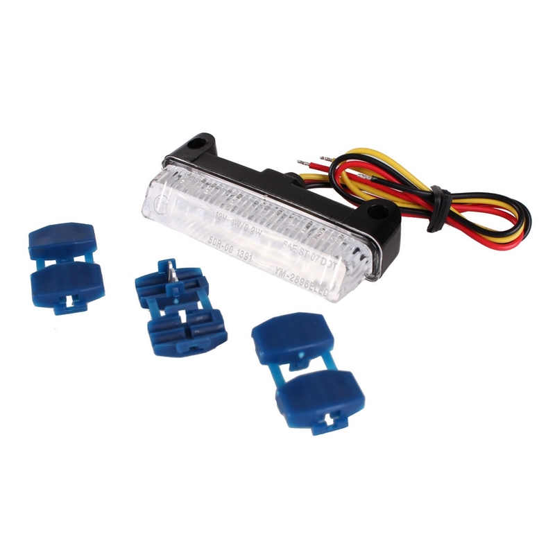 R-TOOL LED-baglygte med klart glas